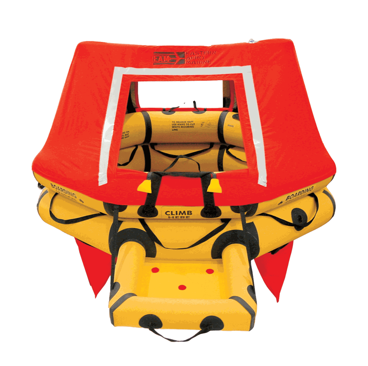 EAM-T4AS Life Raft — 4-Person Twin Tube Transport Series