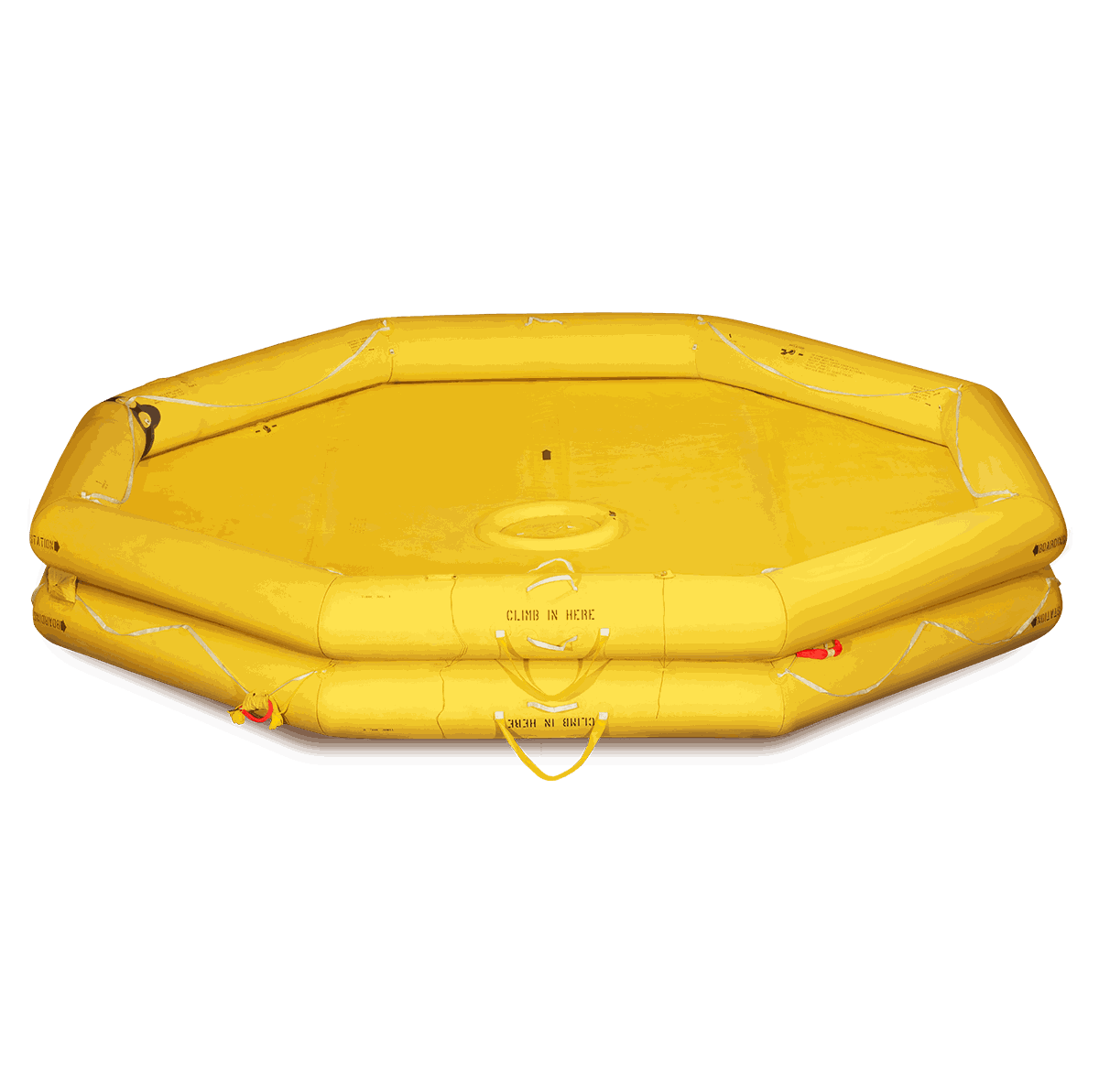EAM-T56 Life Raft — 56-Person Twin Tube