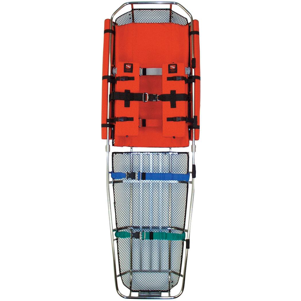 406-TI-F & 406-D-TI-F Medevac IIA Break-Apart Litters, Titanium with Flotation Kit