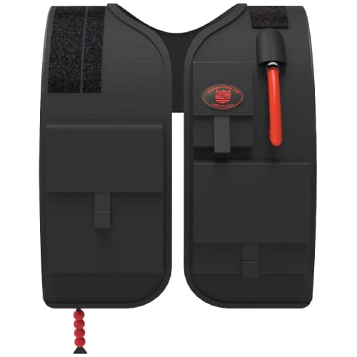 487-VB TRI-SAR Vest, Black USN
