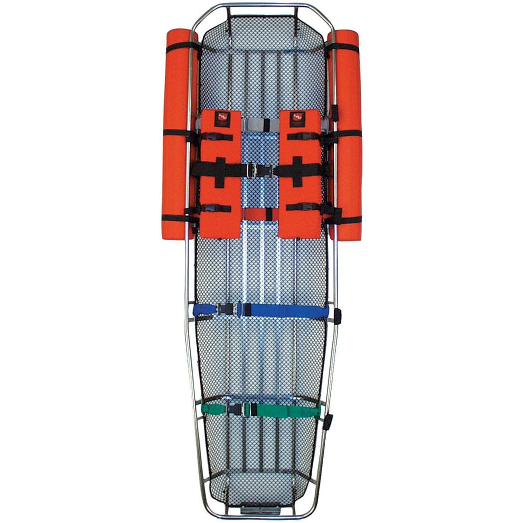 404-F Medevac II Rigid Litter, Stainless Steel with Flotation Kit