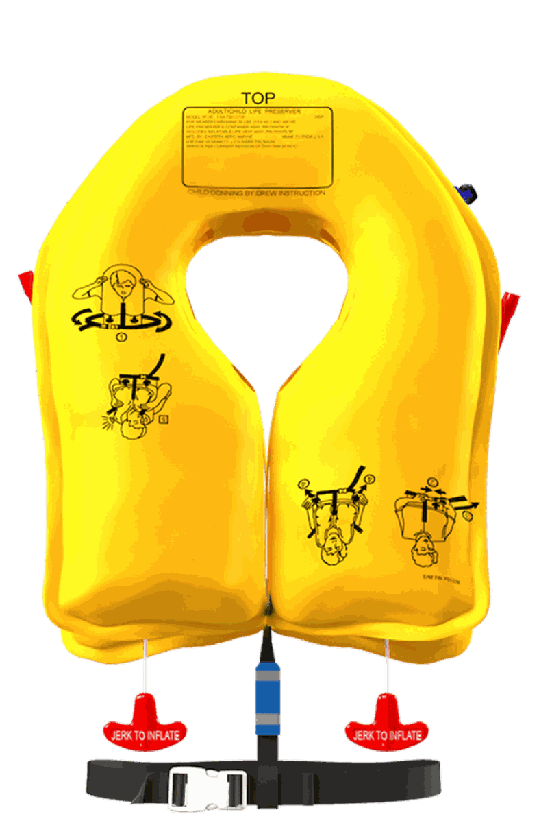 XF-35 Life Preserver, Dye Marker
